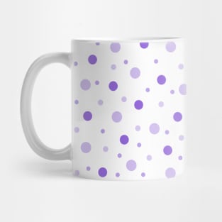 Purple Polka Dots Mug